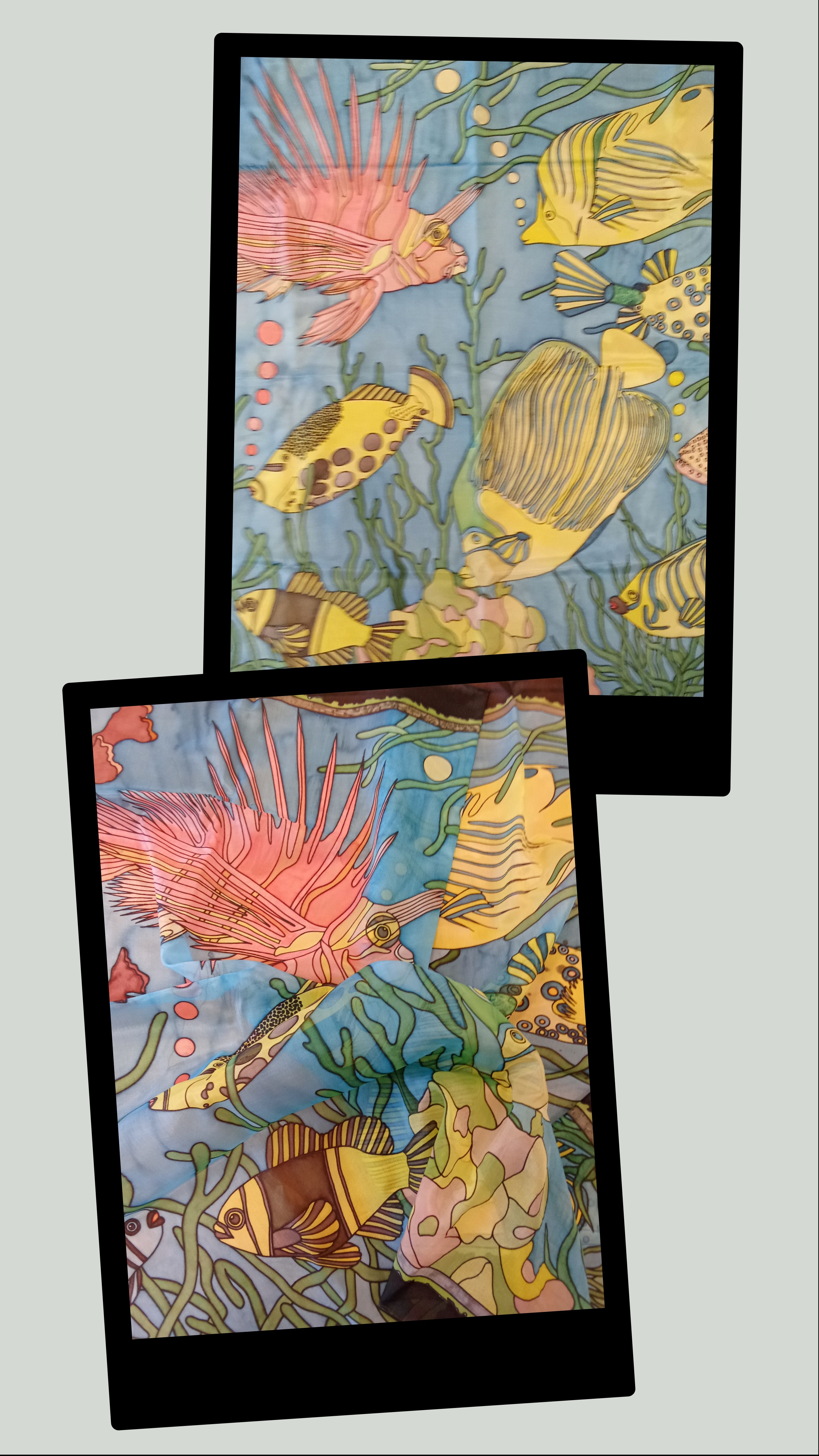 Foulard Nr. 115/26 Seide
