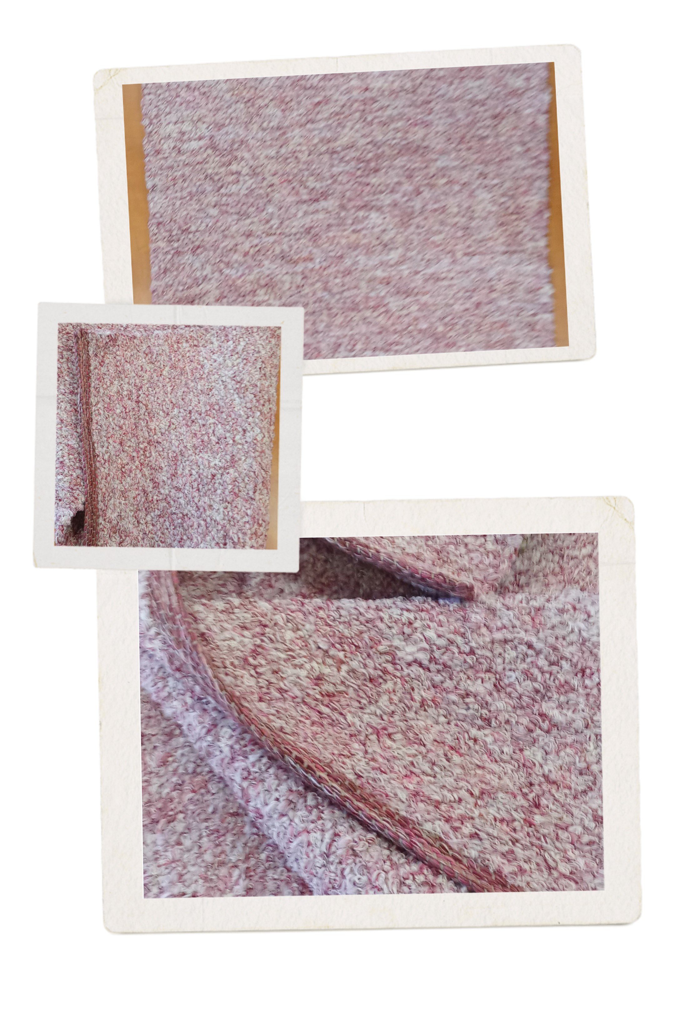 Teppich Nr. 46/26 Baumwolle Chiemsee 7, Farbe Rosa